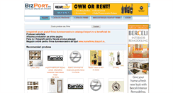 Desktop Screenshot of bizport.ro